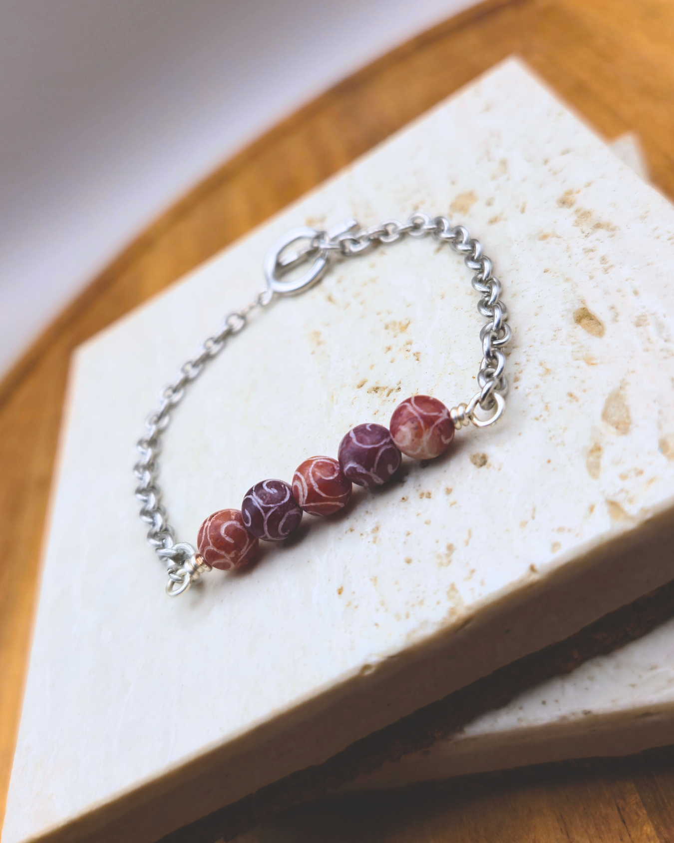 Handmade Bracelet - Ruby