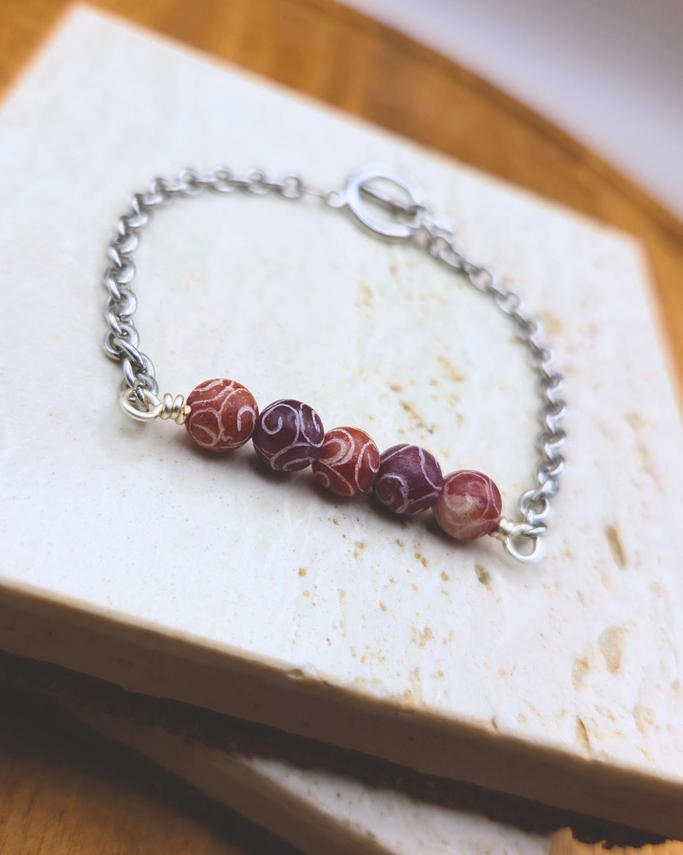 Handmade Bracelet - Ruby