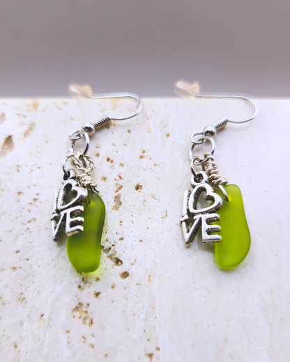 Handmade Earrings - Beans with Love