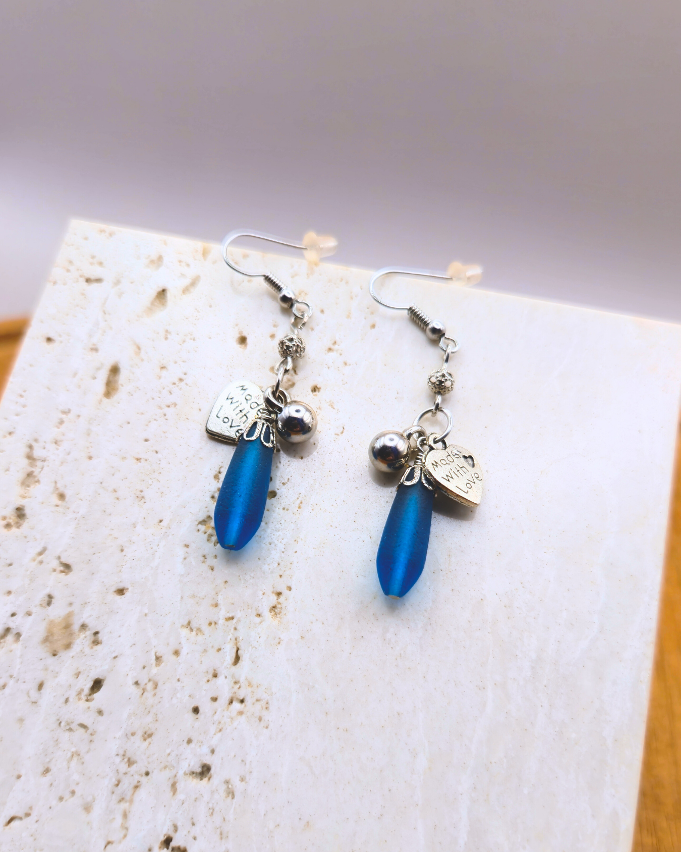 Handmade Earrings - Love Drop