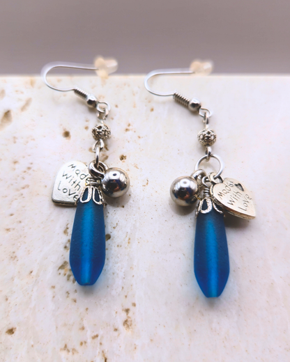 Handmade Earrings - Love Drop