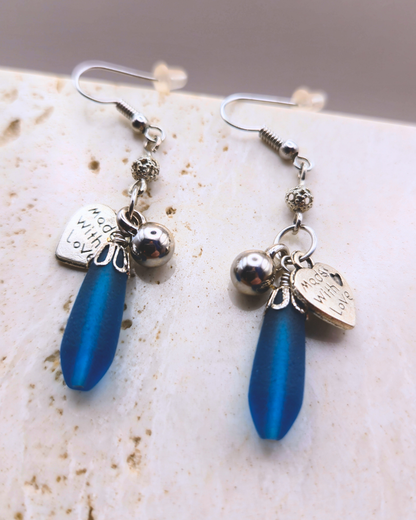 Handmade Earrings - Love Drop