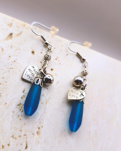 Handmade Earrings - Love Drop