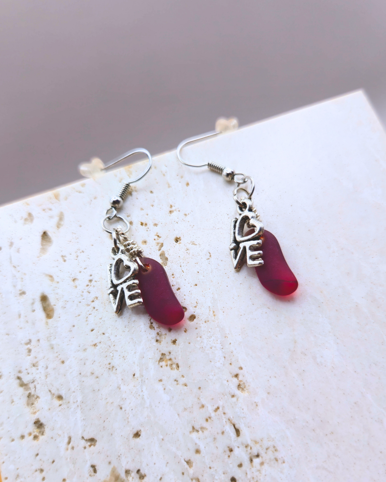 Handmade Earrings - Beans with Love