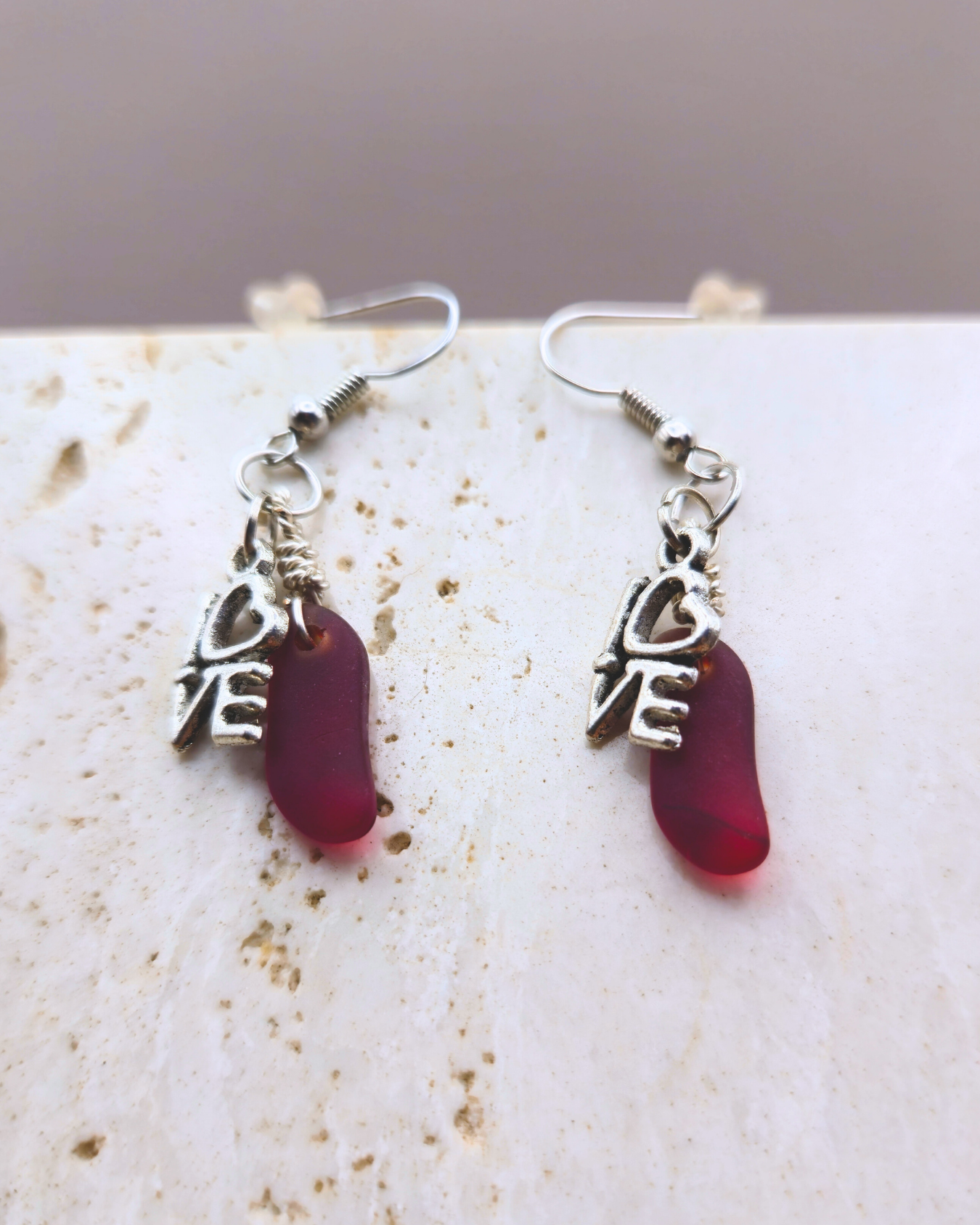 Handmade Earrings - Beans with Love