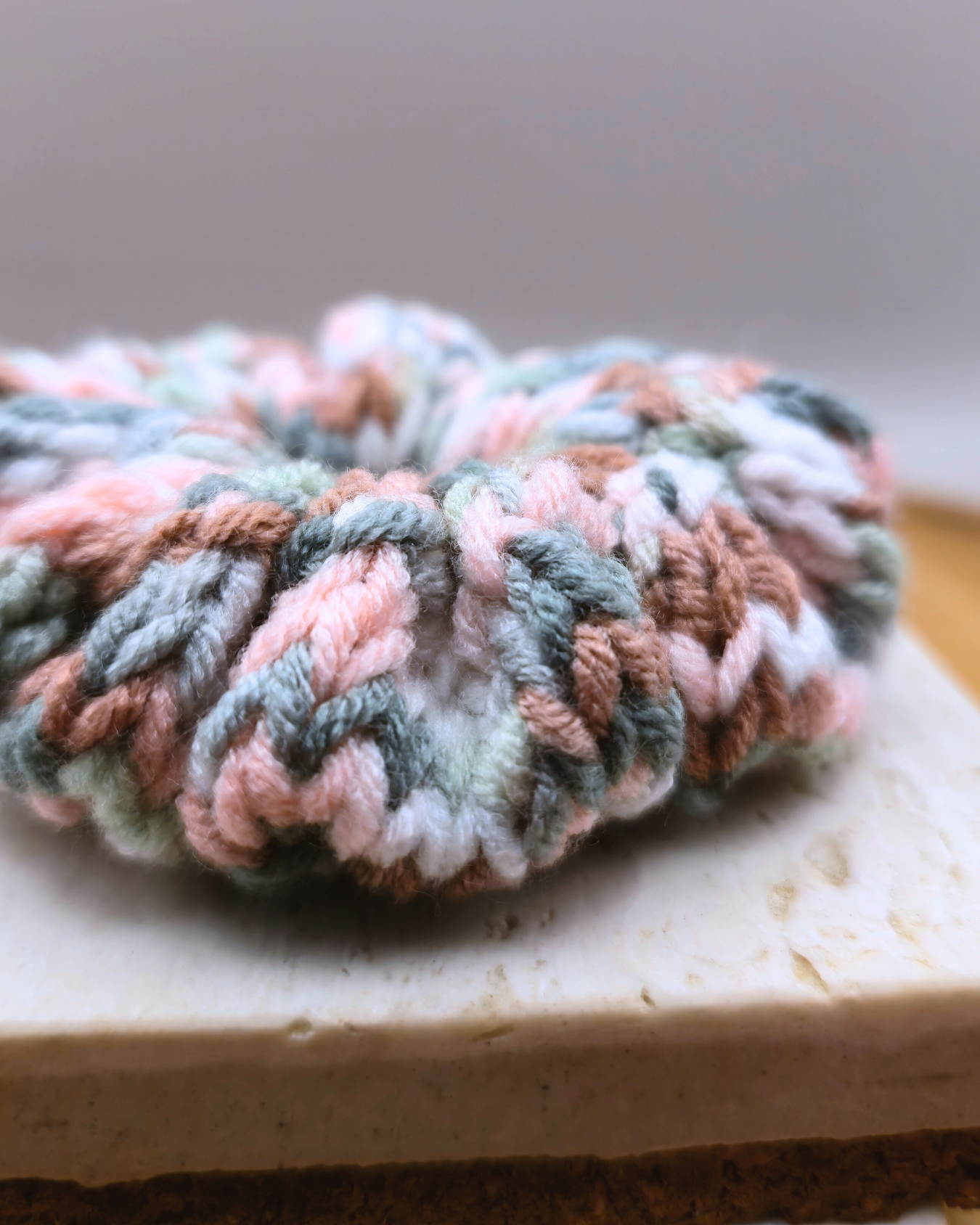 Handmade Knitted Scrunchies