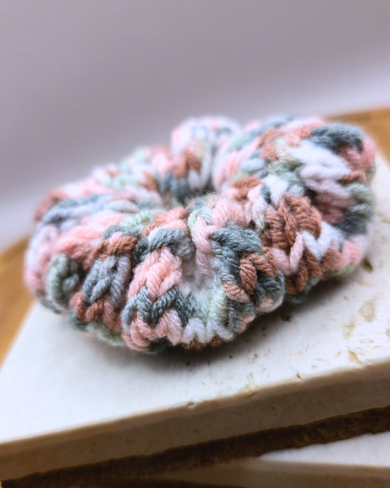 Handmade Knitted Scrunchies