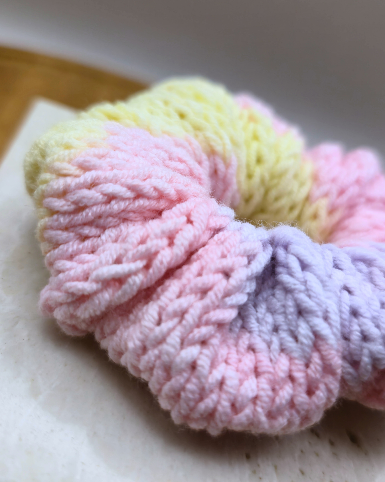 Handmade Knitted Scrunchies