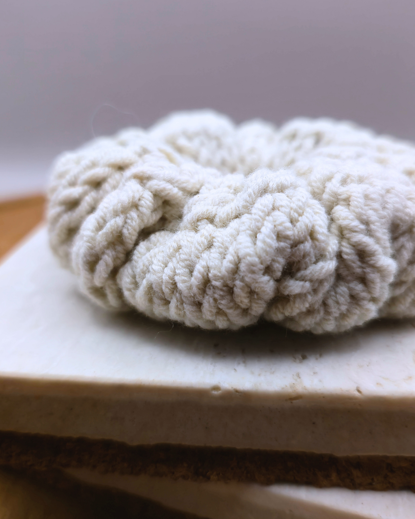 Handmade Knitted Scrunchies