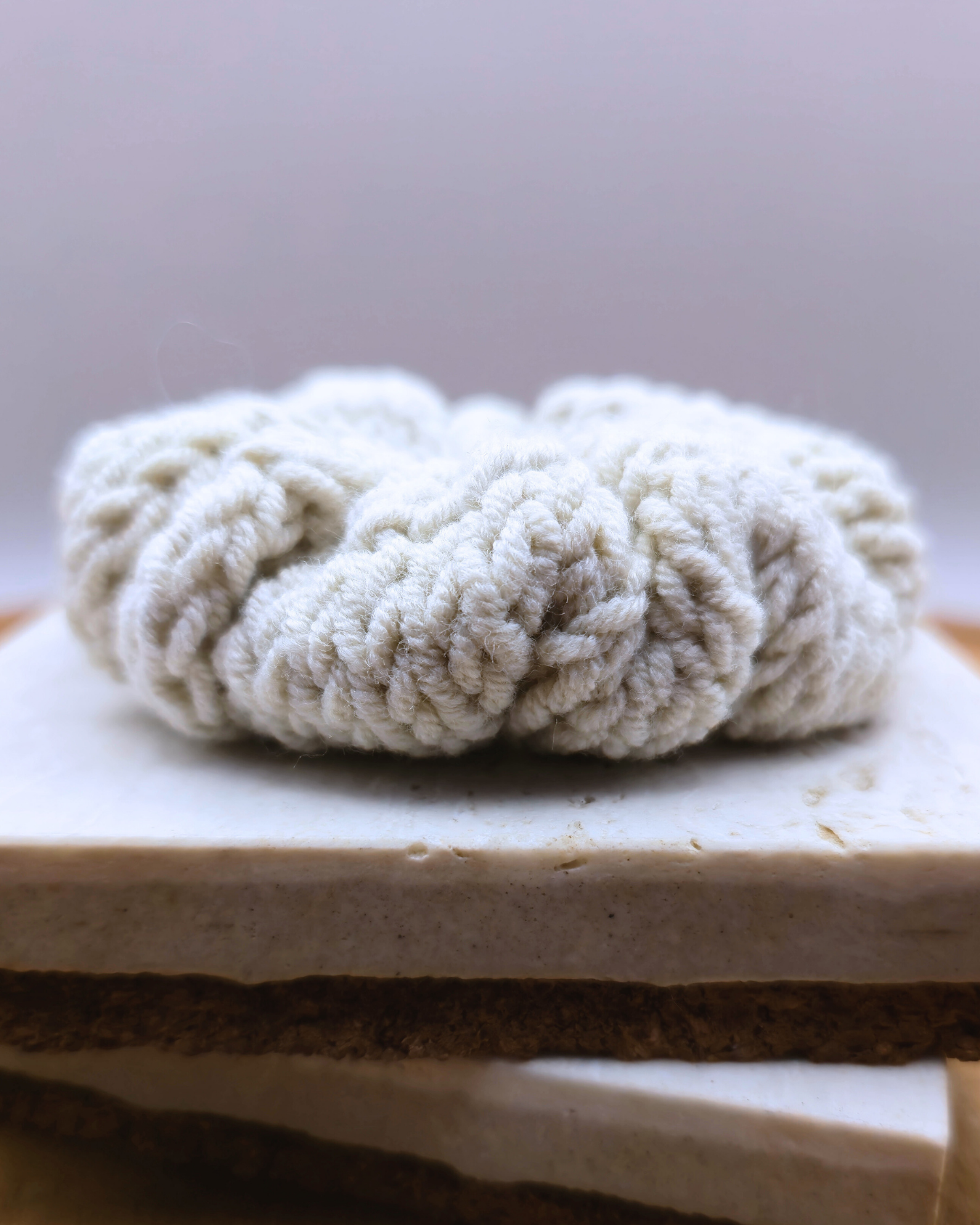 Handmade Knitted Scrunchies