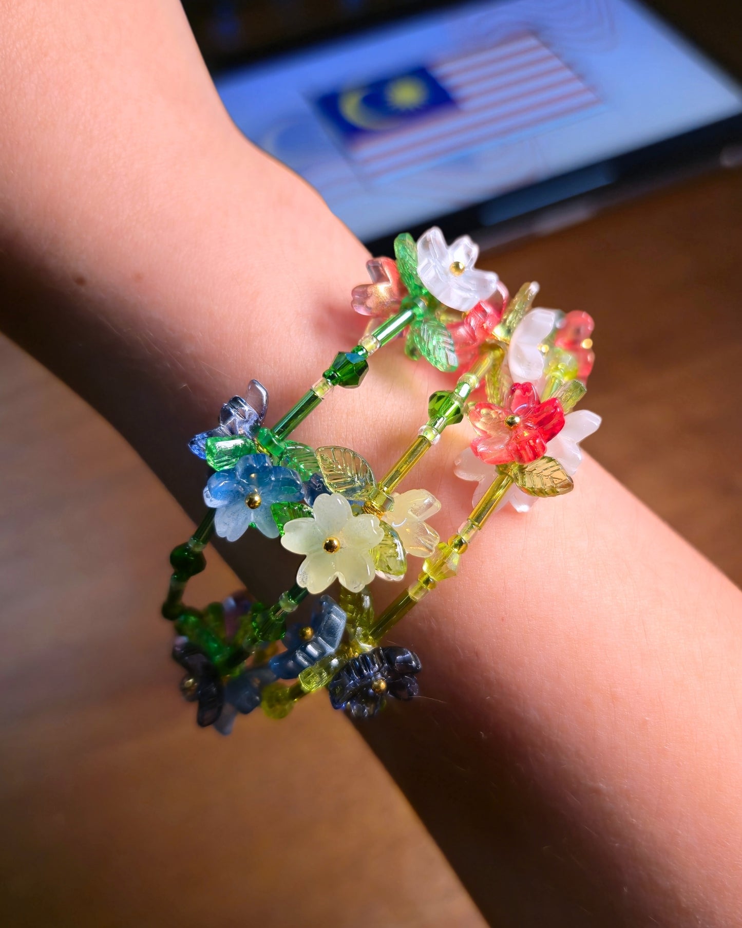 MALAYSIA KITA // Malaysia Blossom Bangle