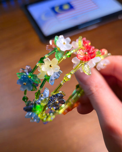MALAYSIA KITA // Malaysia Blossom Bangle