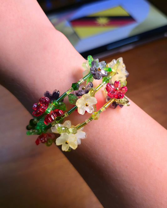 MALAYSIA KITA // Sarawak Blossom Bangle