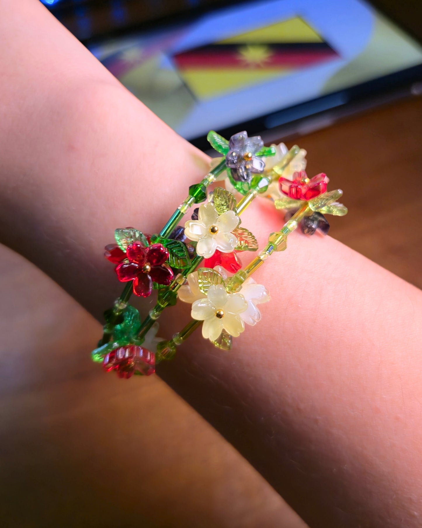 MALAYSIA KITA // Sarawak Blossom Bangle