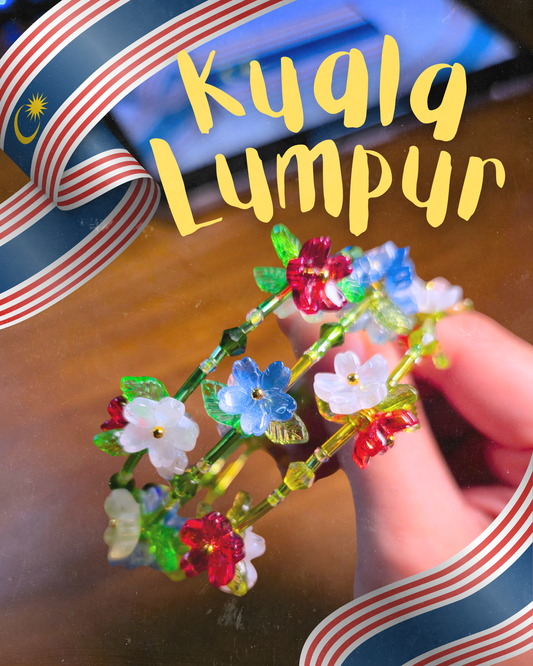 MALAYSIA KITA // Kuala Lumpur Blossom Bangle
