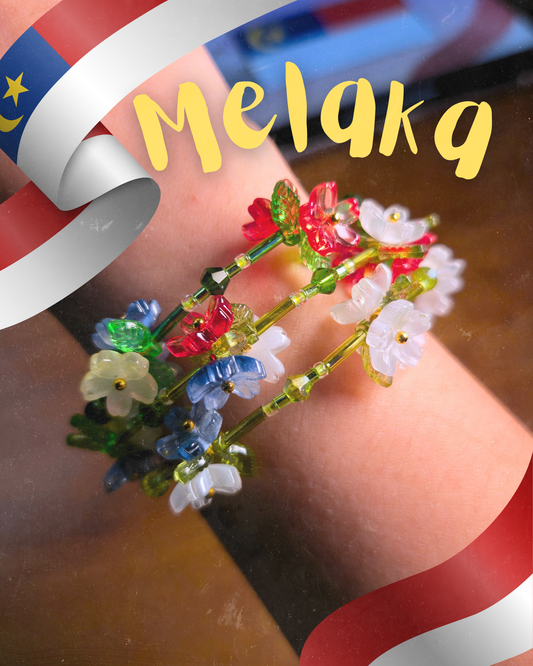 MALAYSIA KITA // Melaka Blossom Bangle