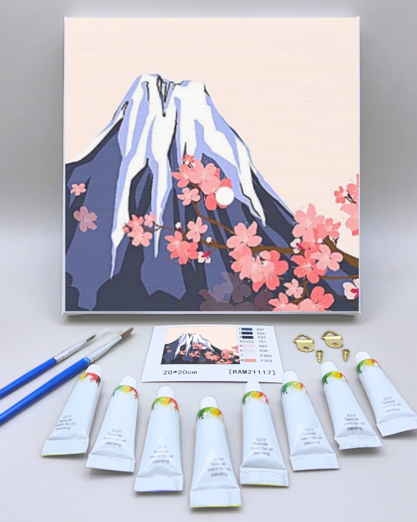 Paint-by-Numbers Set - Sakura.png
