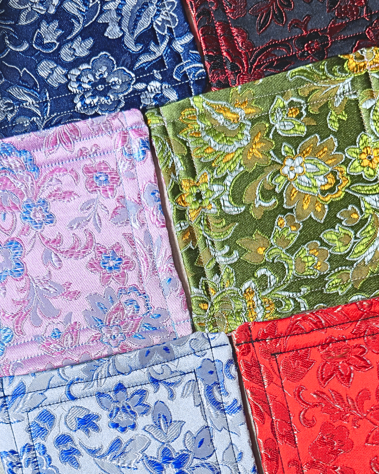 CNY Gift Set // Serenity (Floral Tea Mix & Handmade Coasters)