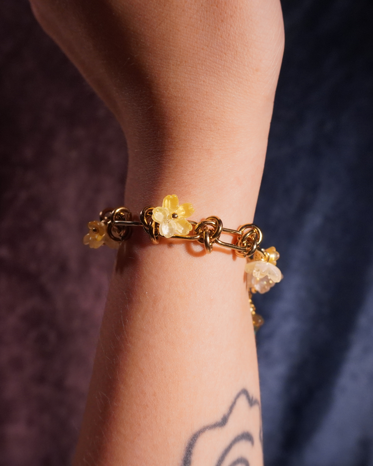 LEIA Stainless Steel Bracelet // Marigold