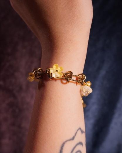 LEIA Stainless Steel Bracelet // Marigold