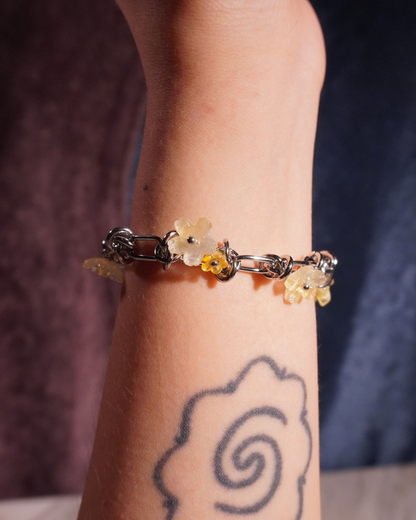 LEIA Stainless Steel Bracelet // Marigold