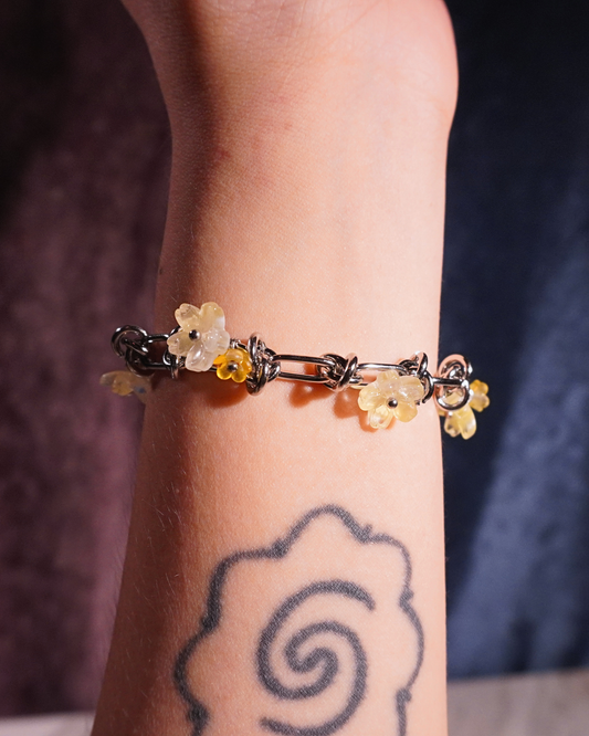 LEIA Stainless Steel Bracelet // Marigold