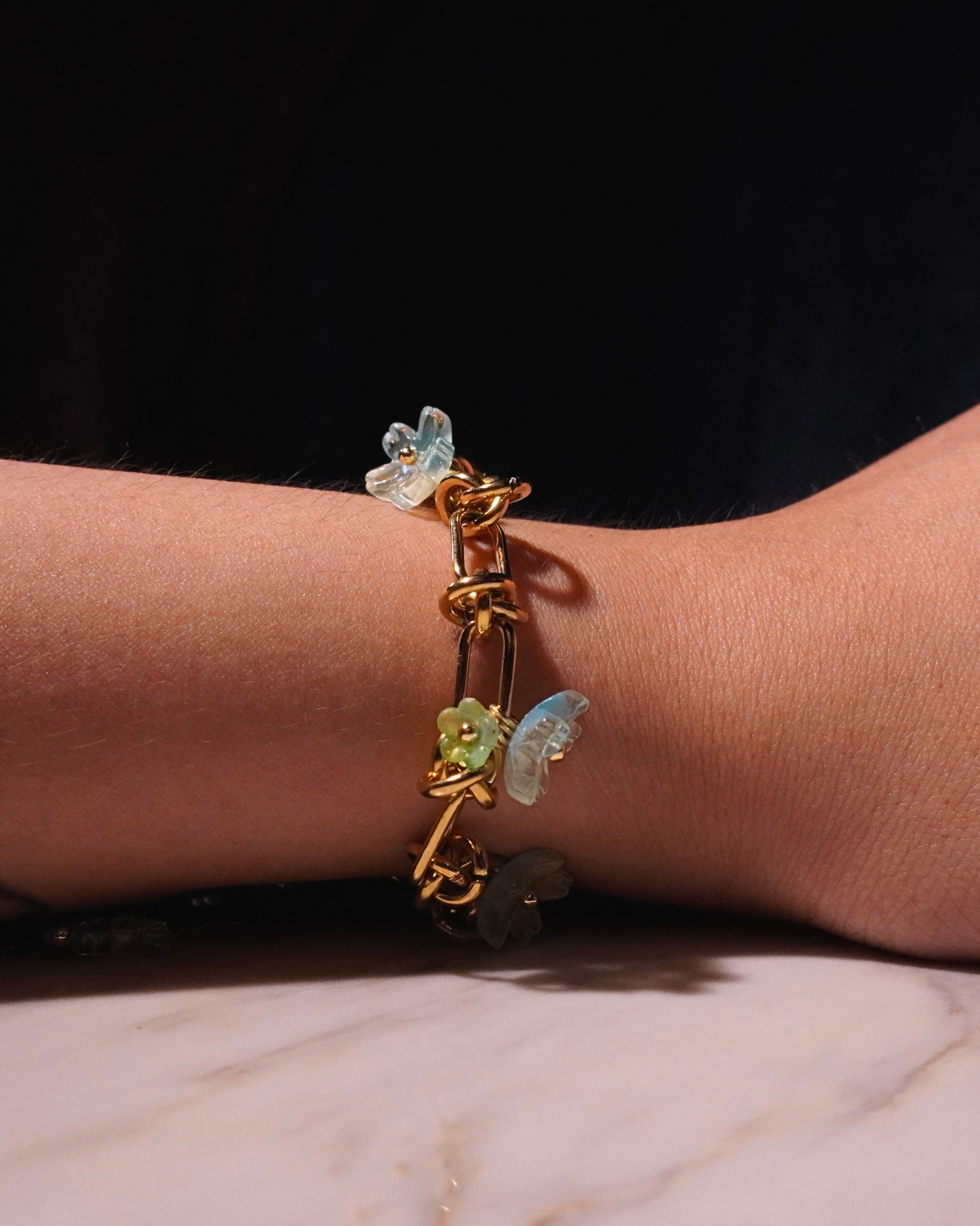 LEIA Stainless Steel Bracelet // Meadow