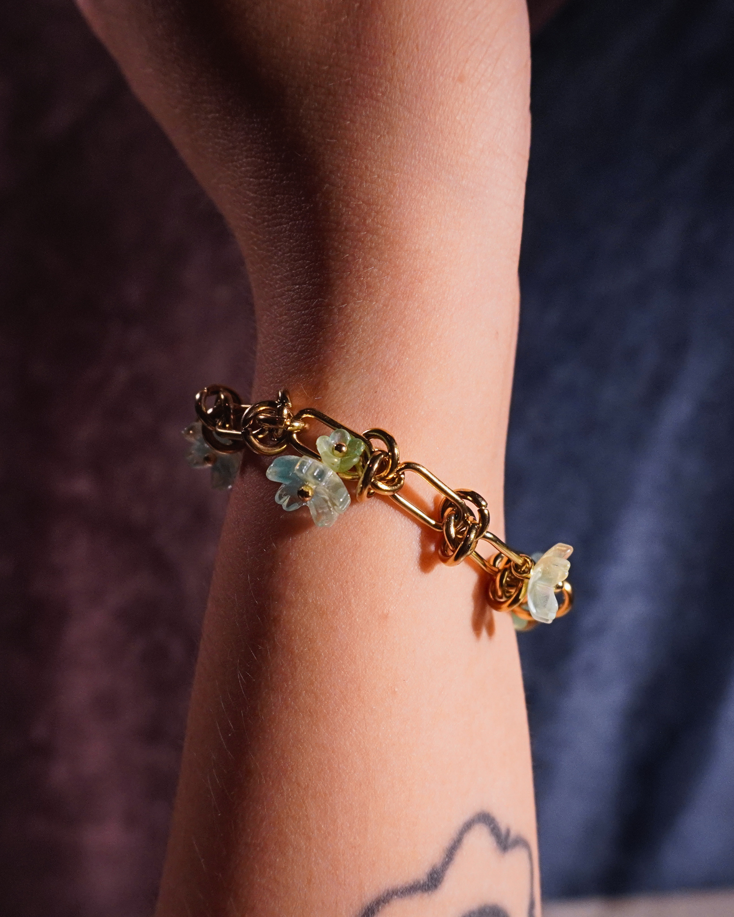 LEIA Stainless Steel Bracelet // Meadow