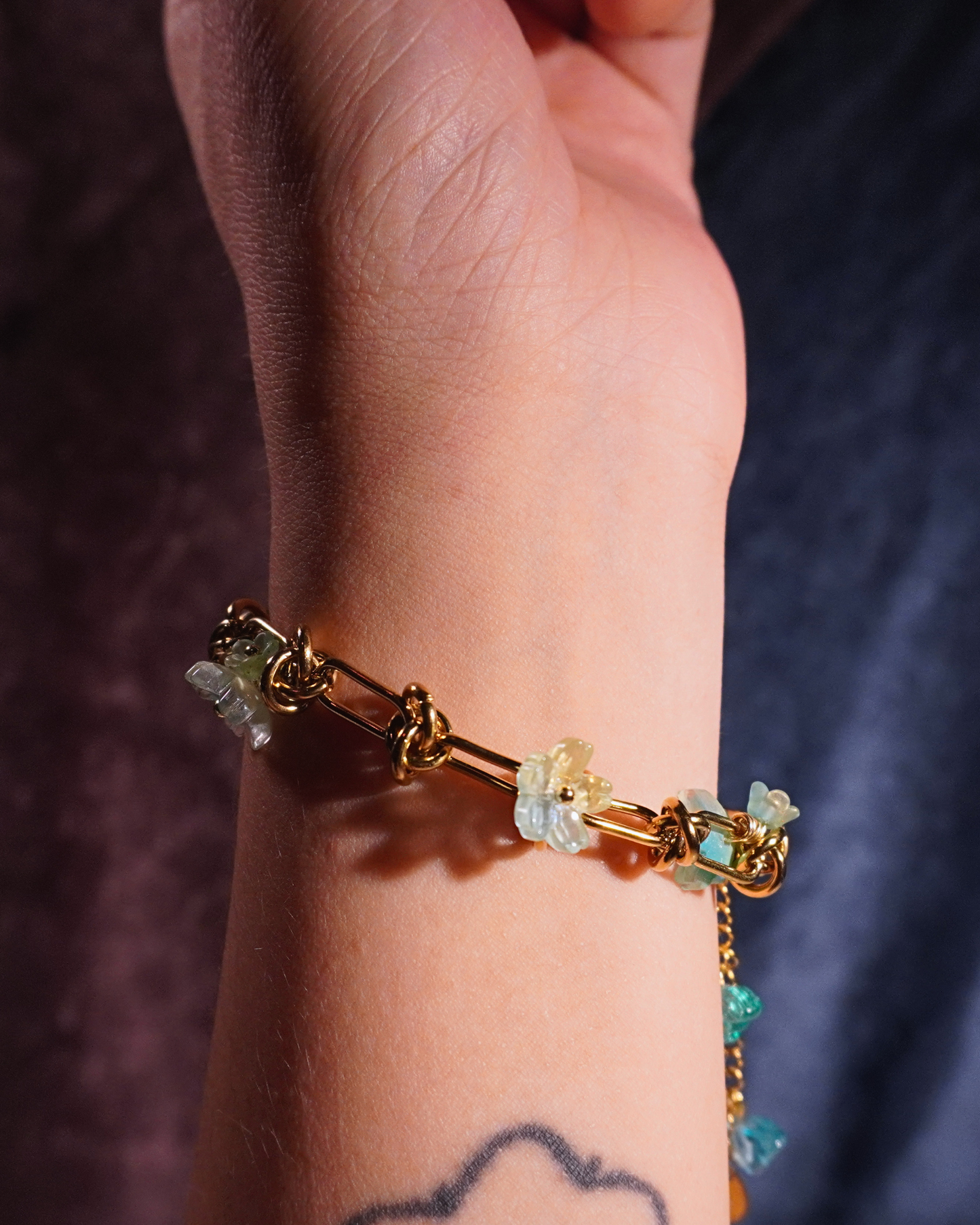 LEIA Stainless Steel Bracelet // Meadow