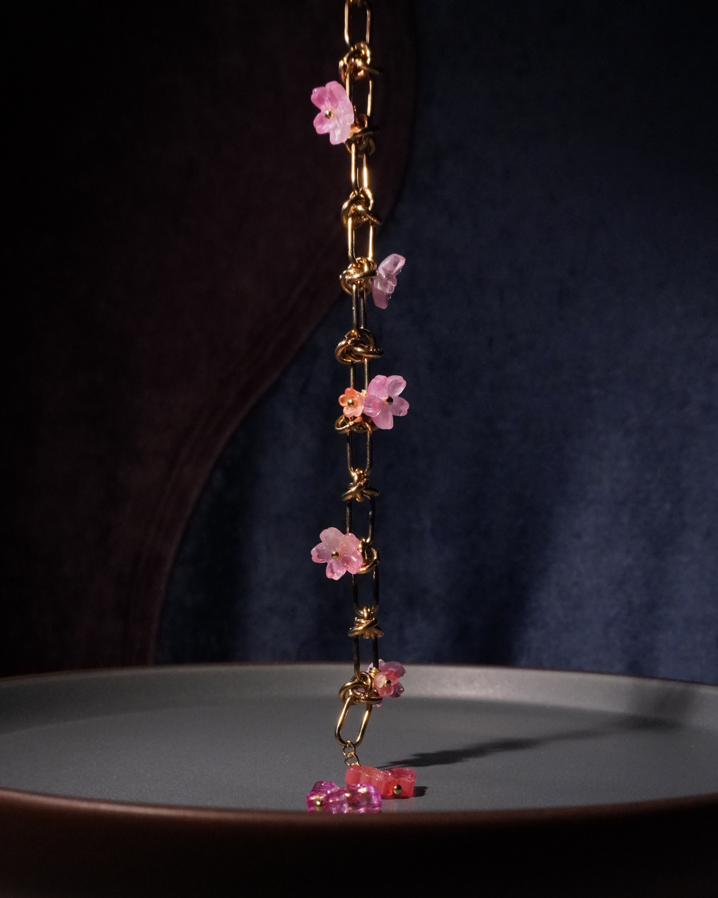LEIA Stainless Steel Bracelet // Blush