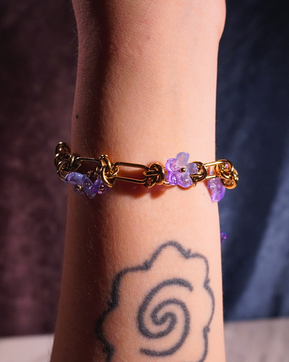 LEIA Stainless Steel Bracelet // Twilight