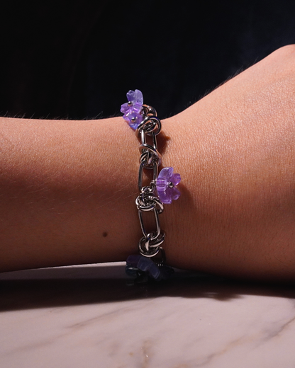 LEIA Stainless Steel Bracelet // Twilight