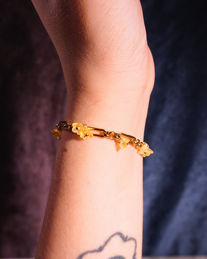 LILY Stainless Steel Bracelet // Marigold