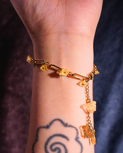 LILY Stainless Steel Bracelet // Marigold