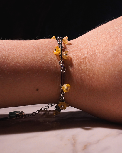 LILY Stainless Steel Bracelet // Marigold