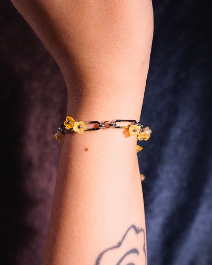 LILY Stainless Steel Bracelet // Marigold