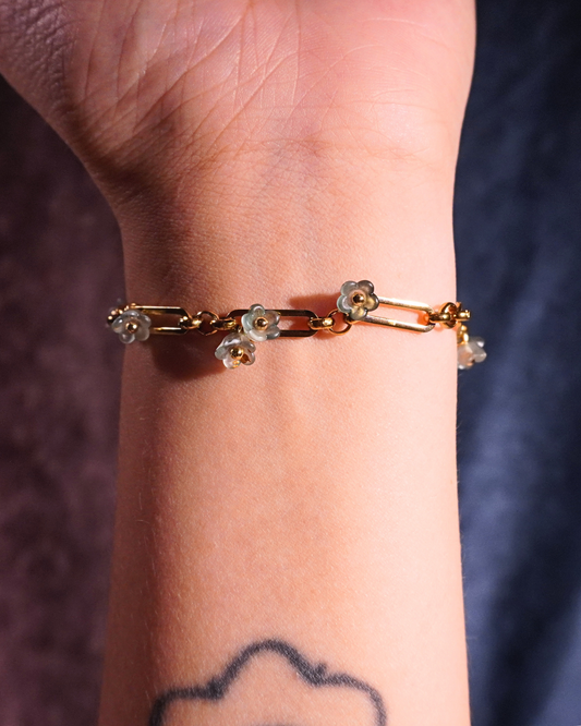 LILY Stainless Steel Bracelet // Midnight