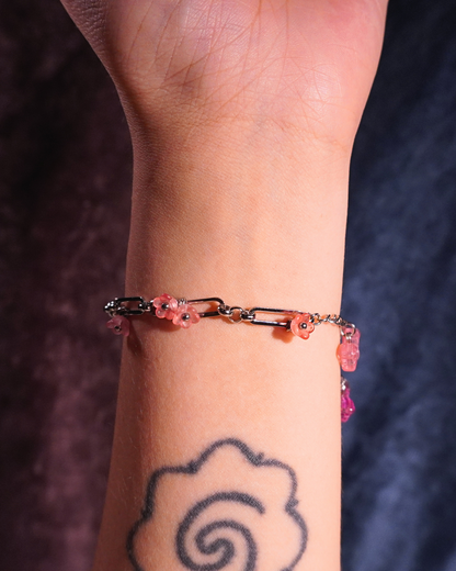 LILY Stainless Steel Bracelet // Blush
