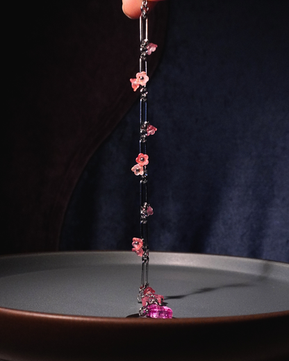 LILY Stainless Steel Bracelet // Blush