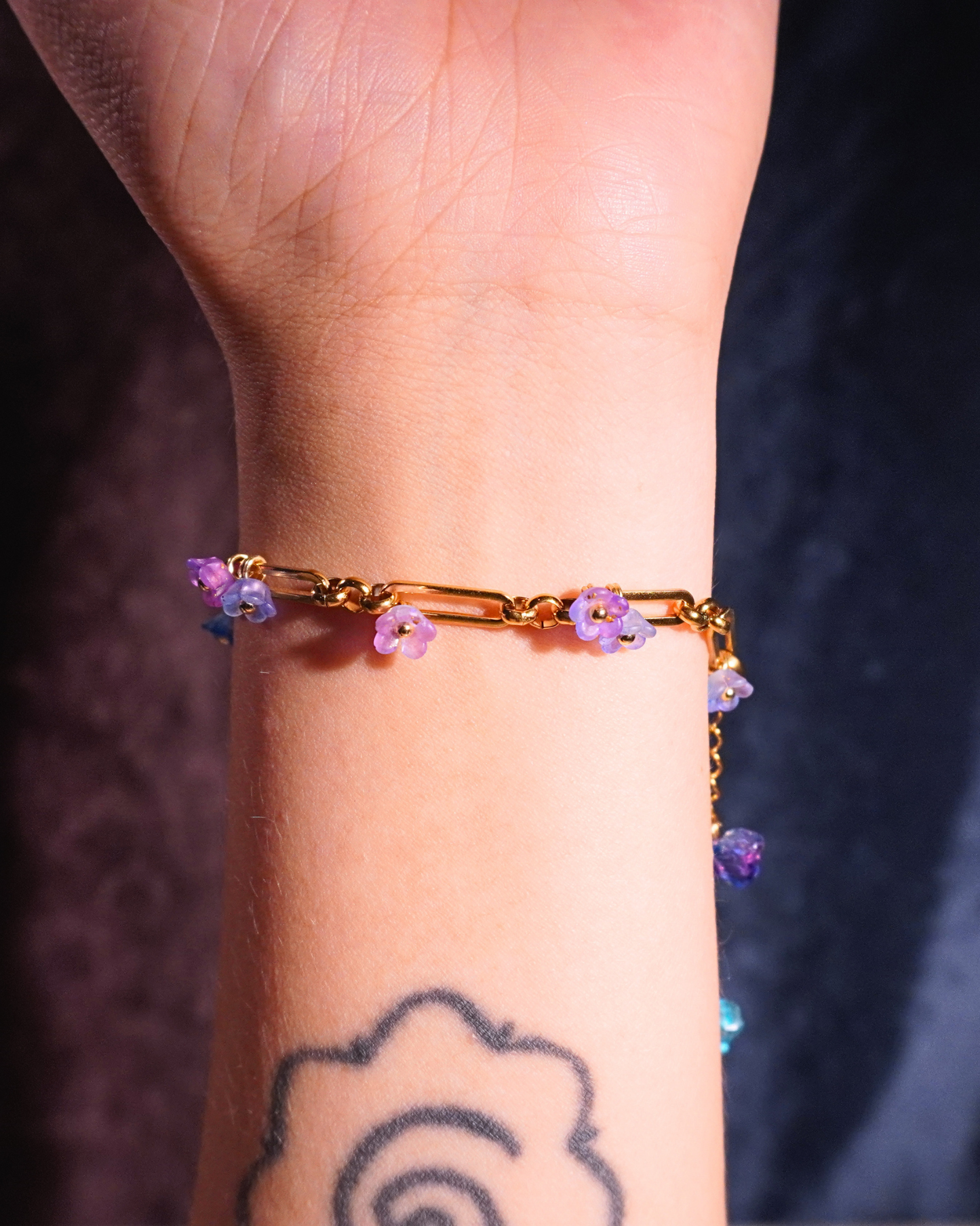 LILY Stainless Steel Bracelet // Twilight